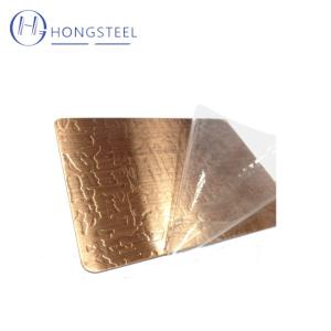 China Color Polishing Mirrored 8K Stainless Steel Sheets 316 309S 904L wholesale