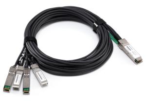 China Arista 40GbE QSFP+ to 4 x10G SFP+ Twinax Copper Cable 2 Meter CAB-Q-S-2M wholesale