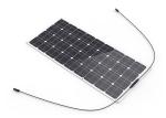 36V 90W Semi Flexible High Efficiency Solar Panels Anti - Extrusion Light Weight