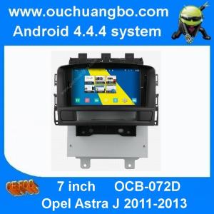 China Ouchuangbo android 4.4 Opel Astra J 2011-2013 audio DVD radio 1024*600 BT SD canbus S160 wholesale