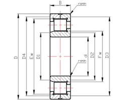 China SL LSL1923 Series Full Complement Cylindrical Roller Bearings LSL192330 wholesale