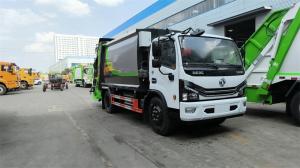 China 4X2 EURO 6 DONGFENG 156HP 170HP 12CBM COMPACT GARBAGE VEHICLE REAR LOADER GARBAGE TRUCK wholesale