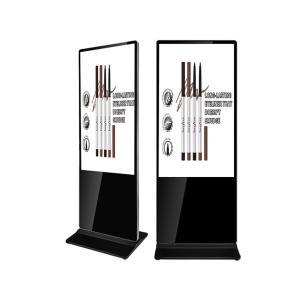 China 3d Video HD Interactive Display Advertising Player Lcd Players 75inch Totem Hotel Digital Signage Kiosk Mall wholesale
