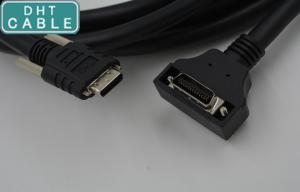 China Round Wire 1.0 Meters Camera Interface Cable Durable Overmolding 90 Degree Angulated wholesale
