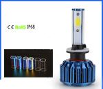 Car light fittings 3200 Lumens COB Led Car Headlights , 8-32v Led Replacement