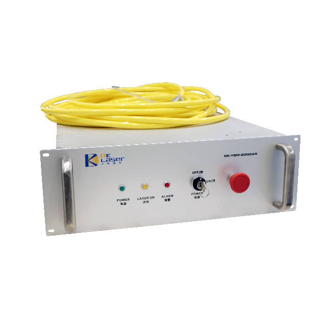 2000W Pulsed DK CW Fiber Laser Source With High Beam And Anti Reflection