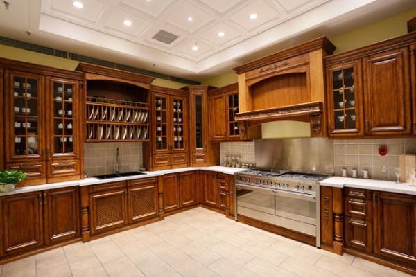 wooden cabinets,Raised door kitchen,kitchen cabinets,Cherry kitchen cabinet