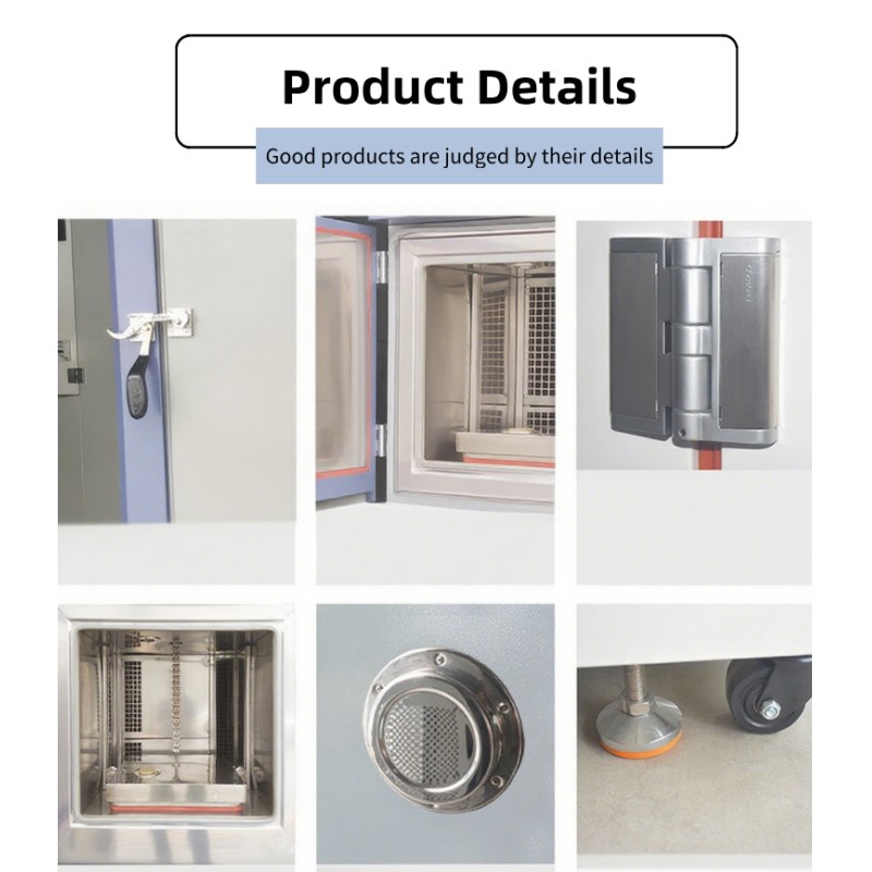 Laboratory Thermal Control Shock Testing Equipment High and Low Temperature Thermal Shock Test Chamber