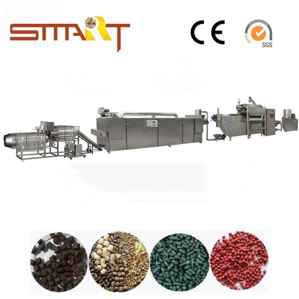 120-150kg / Hr Pet Food Extruder Machine Electric Power Automatic Fish Feed