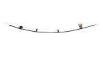 ISUZU DMAX2006 4x4 Hand Brake Cable REAR RH 8980070070 8973680660