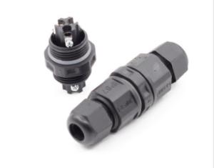 China 20A Current Rating Waterproof Electrical Cable Connector With Withstand Voltage 1500V wholesale