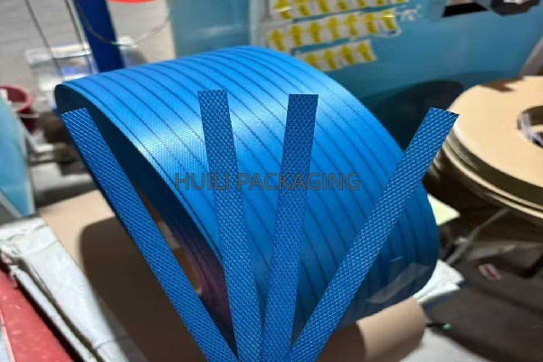 Automatic PP PET strapping 5mm transparent PP packaging belt with cardboard packaging