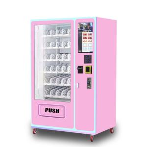 China Shopping Mall Cold Drink Customized Color Painting Sticker Vending Machine With Screen wholesale