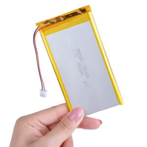 China Lithium Ion Polymer Rechargeable Lipo Battery Pack 7565121 3.7V 8000mAh wholesale
