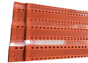 China Colorful Guardrail Windbreak Panels , Windproof Dust Control Net Anti - UV wholesale