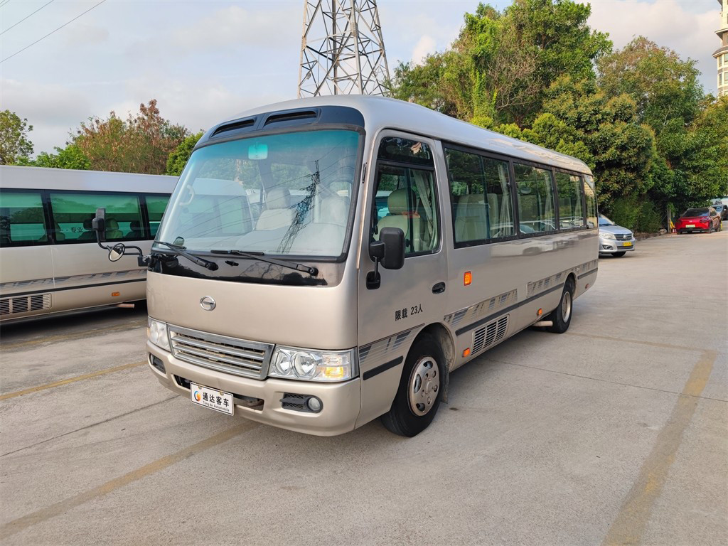 23 Seater Used Diesel Van , TOYOTA 2nd Hand Mini Bus