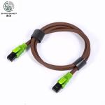 Luminous Ethernet Patch Cable 4P PVC LSZH Jacket High Speed Copper Cable