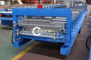 China Steel Frame Roller 400MPa 18mm Shutter Door Machine wholesale