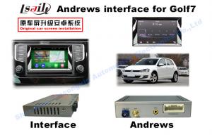China VW GOLF7 MIB2 Vehicle Android Auto Interface With Full Touch DVD on sale