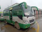 Dongfeng EQ6606 Chinese Brand Used Mini Bus 19seats 5.9m Length Euro V 2018