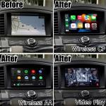 Wireless carplay android auto interface for Nissan Elgrand E52 IT08 08IT Quest