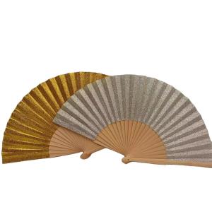 China Free Design Wooden Fan 21cm or Customize Perfect for Business Gift and Promotion wholesale
