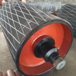 Self Cleaning 1000T/H Rubber Lagging Pulley For Chemical Plant