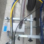 Traffic Acrylic Pneumatic Road Marking Spray Paint Machine