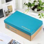CMYK Kids Shoe Packaging Box Folders Coated Paper For Gift