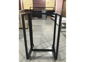 China Easy Assembly All Iron Gondola Display Stands Fashion Style For Retail Shop wholesale