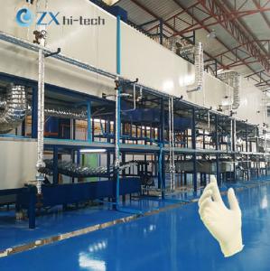 China Medical Latex Blue Disposable Rubber Production Line on sale