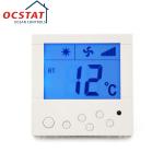 230VAC Fireproof ABS Fan Coil Thermostat 1℃ Accuracy