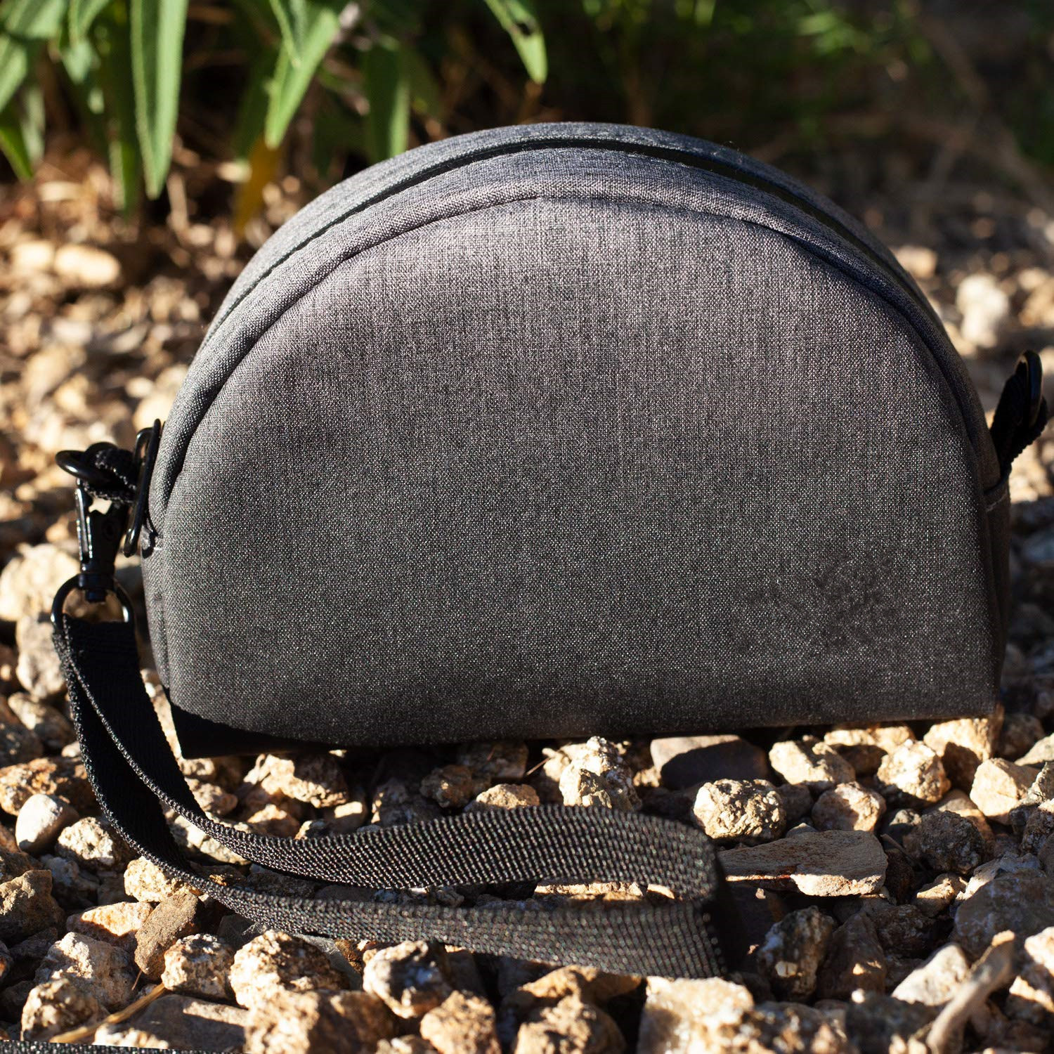 Detachable Handle Smell Proof Pouch / Odorless Bags For Weed 6.5"X4.5"