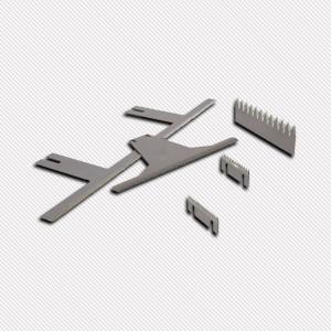 China 6 Inch Sharp Wear Resistant Serrated Utility Cutting Knife Blades For Plastic Bag Machine wholesale