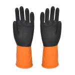 Flexible Industrial Rubber Gloves Excellent Elasticity Puncture Resistance