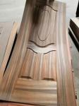 Wood Grain Oak 4mm thickness Laminate Door Skin / Water Resistant Exterior Door