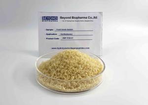 China Odorless Edible Gelatin Powder Bovine Origin With Various Jelly Strength wholesale
