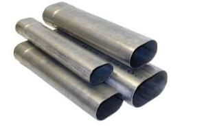 China Iron Black Welded Elliptical Steel Pipe Anti Corrosion 50mm Galvanised Pipe wholesale