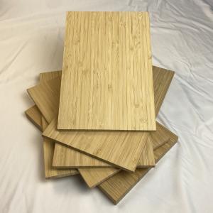 China Sturdy Thin Bamboo Plywood Panels UV Resistant Natural Color wholesale