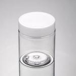 Transparent PET Plastic Food Jars Safety Customize Design For Snacks Storage