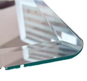 China Flat Polished Edge Tempered Silk Screen Printed Table Top Glass for Furniture wholesale