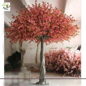 China UVG CHR034 12ft tall Decorative indoor cherry blossom fake tree for weddings wholesale