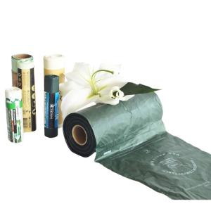 China Eco Friendly Biodegradable Dog Poop Bags On Roll PLA PBAT Material wholesale