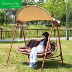 Customized Color Garden Swing Chairs Patio Backyard Outdoor Swing Canopy Seat