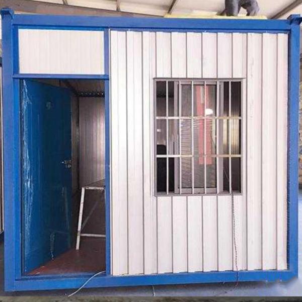 Galvanized Steel 1 Story Container Homes Box Room In The Inner Corridor For