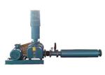 Cast Iron Tri-Lobe Roots Blower , Heavy Duty Construction High Pressure Roots