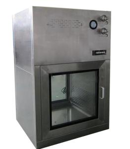 China SUS304 Dynamic Cleanroom Pass Box With Hepa Filtered Pass Through wholesale