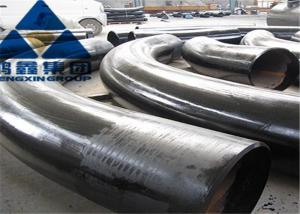 China 10D ASTM A234 Grade WPB 4 Inch 45 Degree Bend , Metal Pipe Bender Hot Rolled wholesale