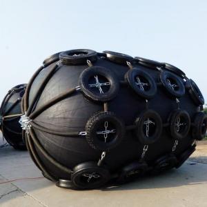 China 12.0m Length Pneumatic 50Kpa Marine Rubber Fender wholesale