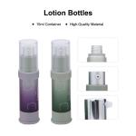 15ml 20ml Airless Pump Bottles Customizable Plastic Vacuum For Cosmetic